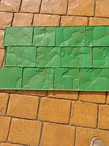 Flexible cobble mold for - mold,