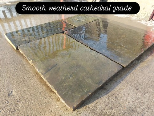 Reclaimed yorkstone paving - yorkstone,