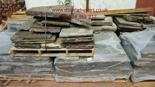 York stone paving slabs - -, £95