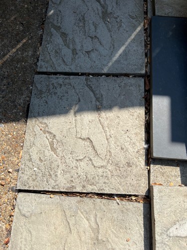 Paving slabs cement riven - paving,