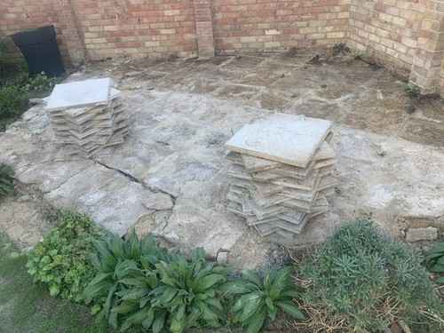Paving slabs 450x450 textured - 450x450,
