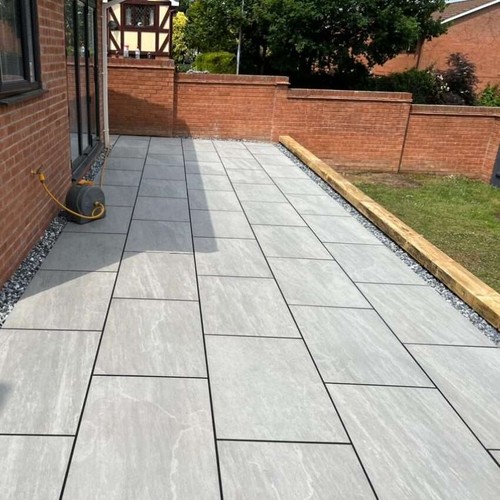 Kandla grey porcelain - porcelain, anti