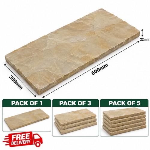 Indian sandstone paving - sandstone,