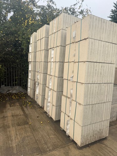 Paving slabs grey textured 450 - paving,