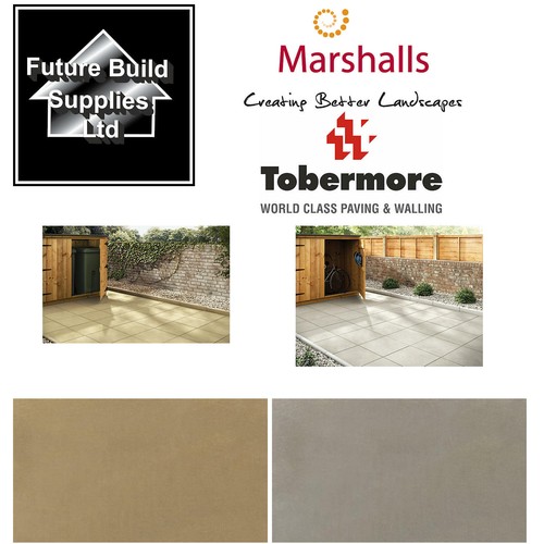 Paving slabs buff natural - paving,