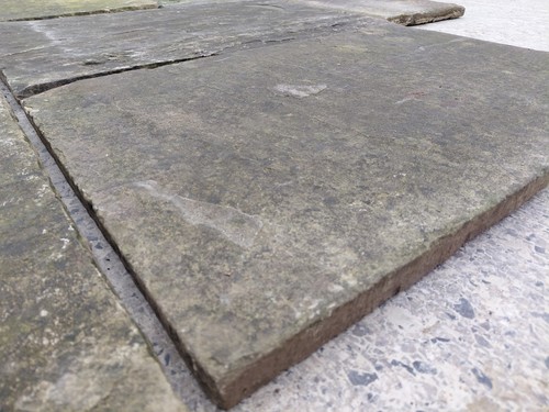 Yorkstone paving slabs - slabs, flags