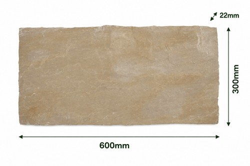 Indian sandstone paving slab - indian,