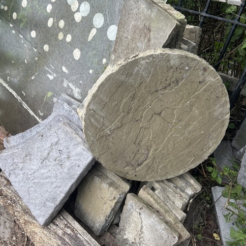 Paving circle square - paving,