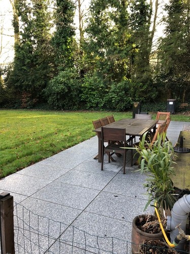 Sample silver grey - of, granite