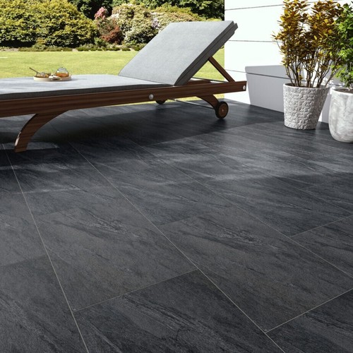 Black slate porcelain - porcelain, anti