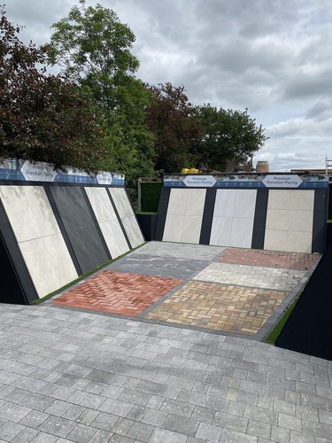 Porcelain paving patio - , slabs