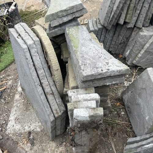 Paving circle square - paving, kit
