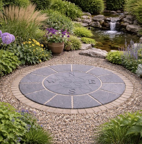Char grey compass - -,